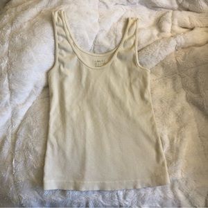 Brandy Melville John Galt Yellow Tank Top